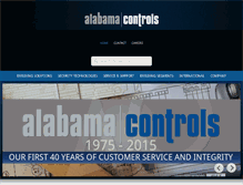 Tablet Screenshot of alabamacontrols.com